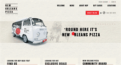 Desktop Screenshot of neworleanspizza.com